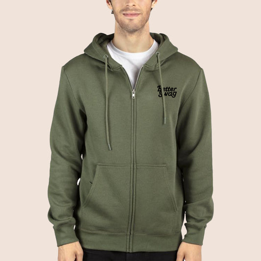 THREADFAST APPAREL UNISEX FLEECE ZIP HOODIE