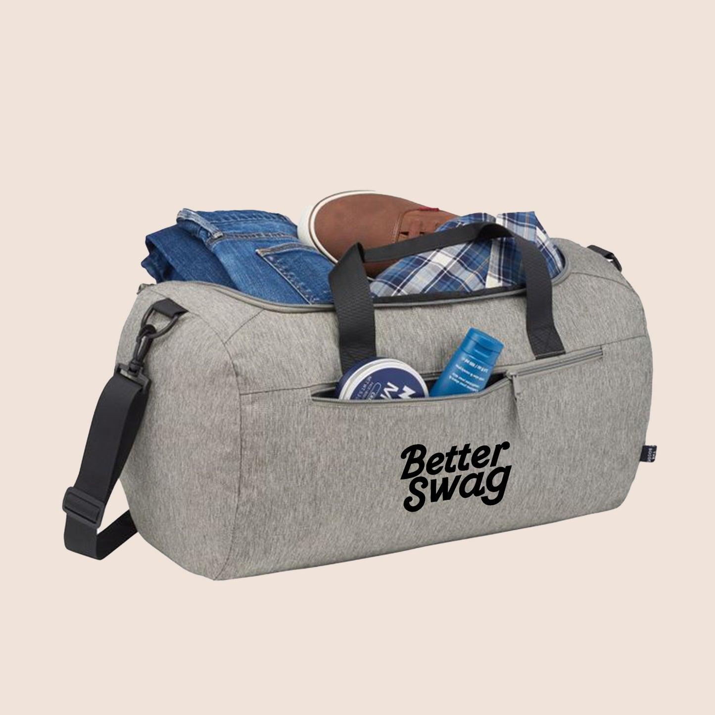 THE GOODS RECYCLED ROLL DUFFEL BAG