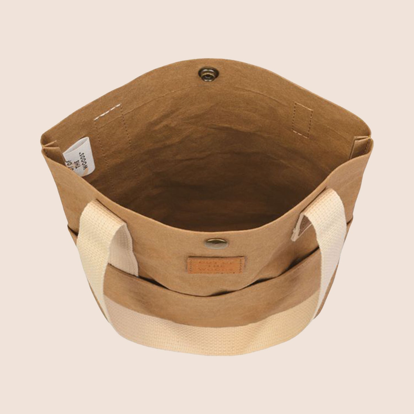 OUT OF THE WOODS RABBIT TOTE BAG