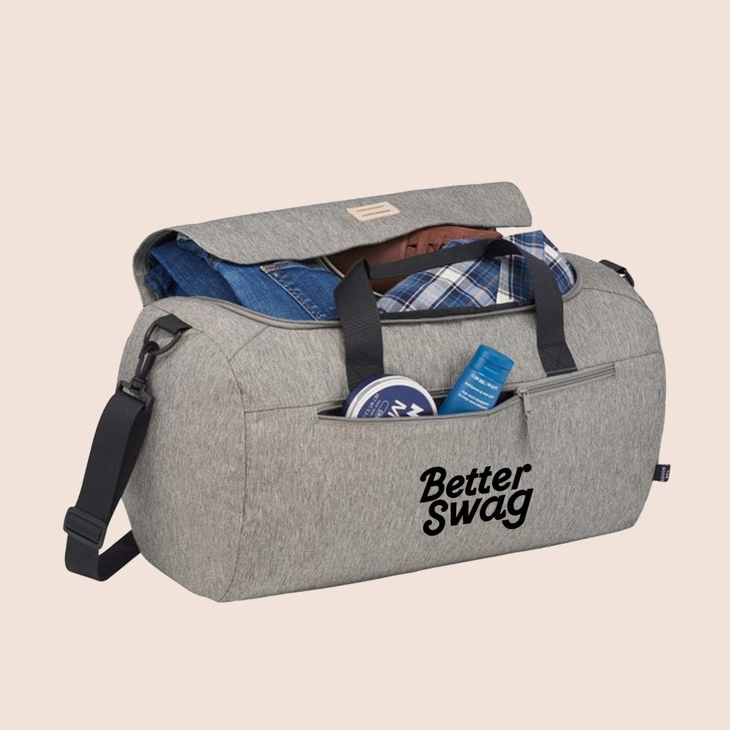 THE GOODS RECYCLED ROLL DUFFEL BAG