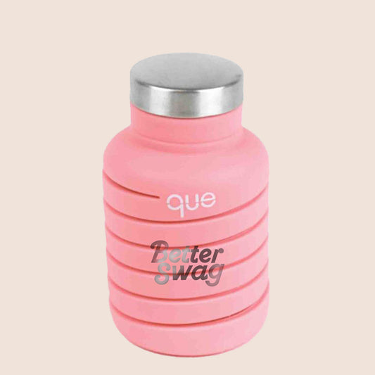 QUE 20 OZ. WATER BOTTLE