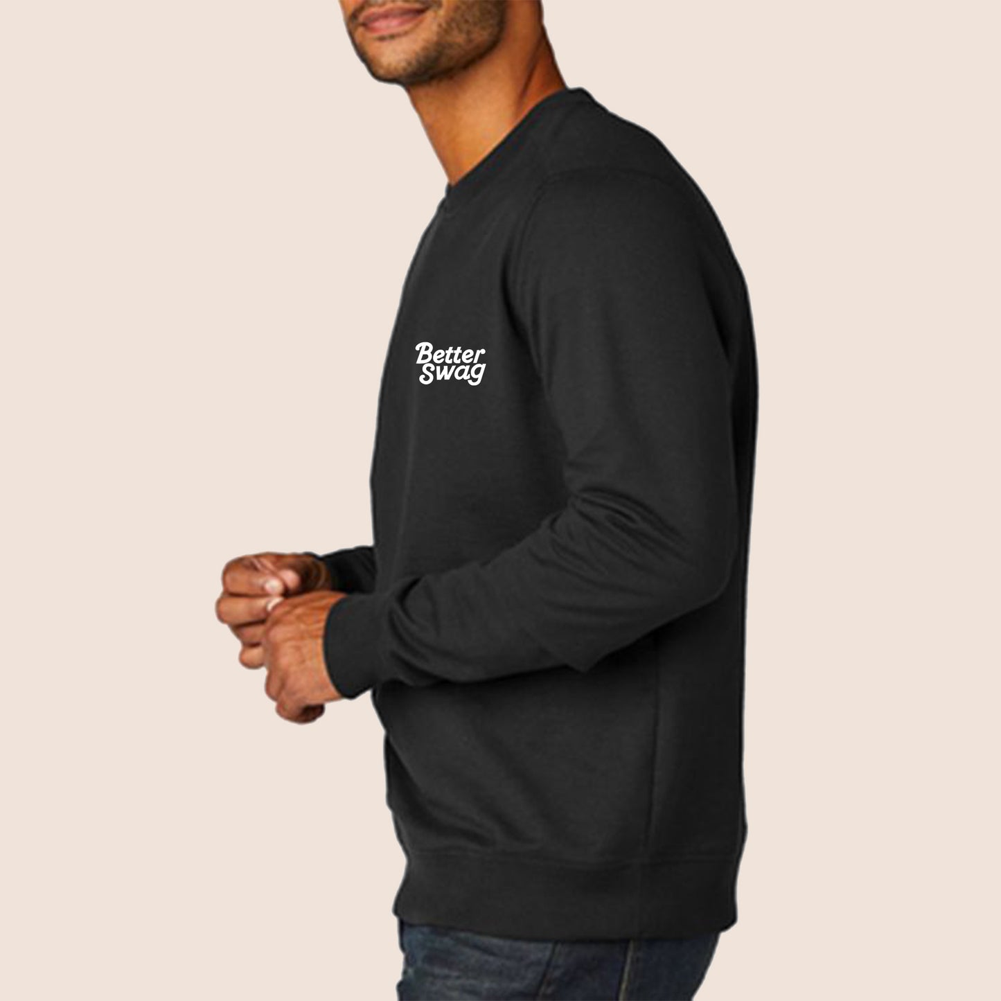 DISTRICT UNISEX RE-FLEECE CREW SWEATSHIRT