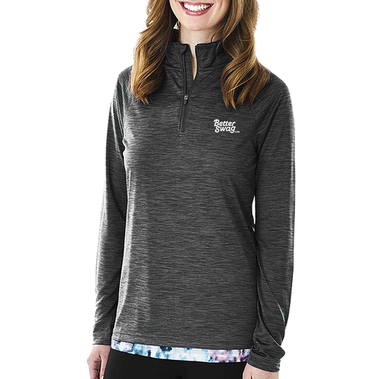 Charles River Womens Athletic Quarter-Zip Pullover