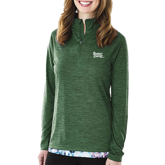 Charles River Womens Athletic Quarter-Zip Pullover
