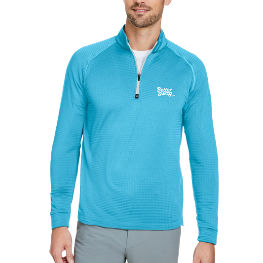 Swannies Golf Mens Lukas Lightweight Quarter-Zip Pullover