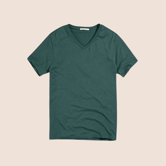 Men's Custom Dyed V-Neck