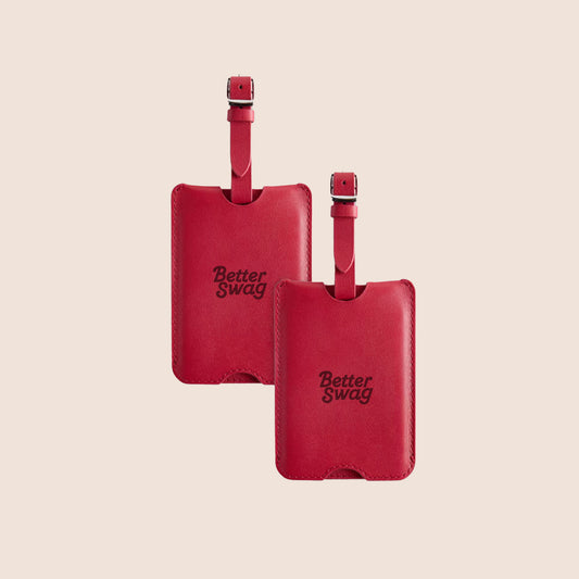 Nappa Leather Luggage Tag (2-Pack)