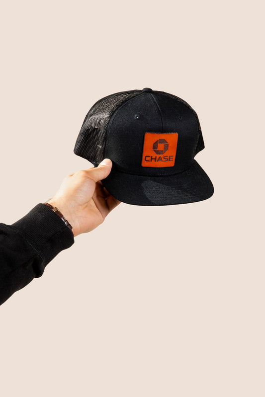 Trucker cap with sublimation patch