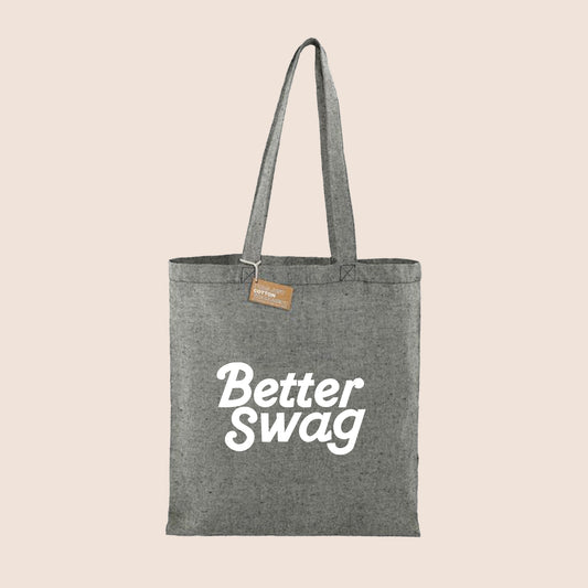 RECYCLED COTTON TWILL TOTE BAG