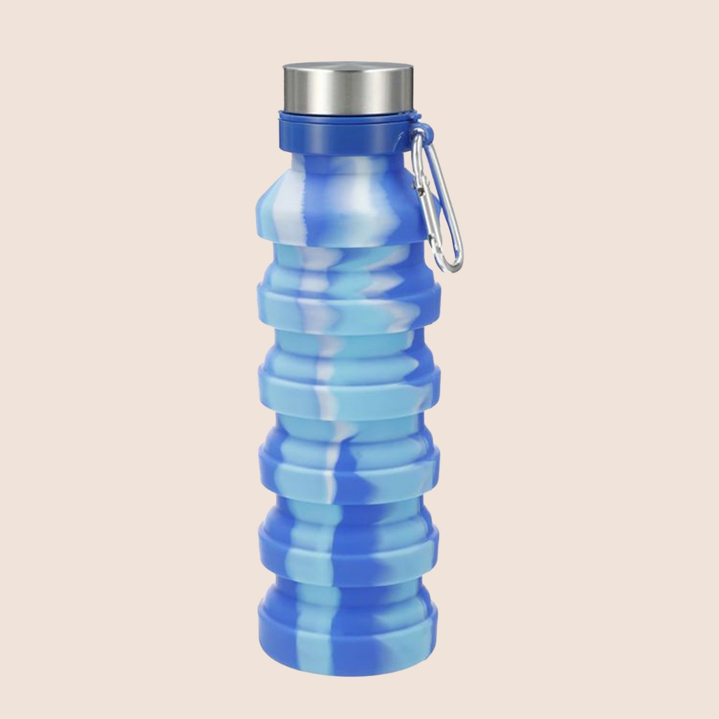 18 OZ. COLLAPSIBLE TIE-DYE WATER BOTTLE