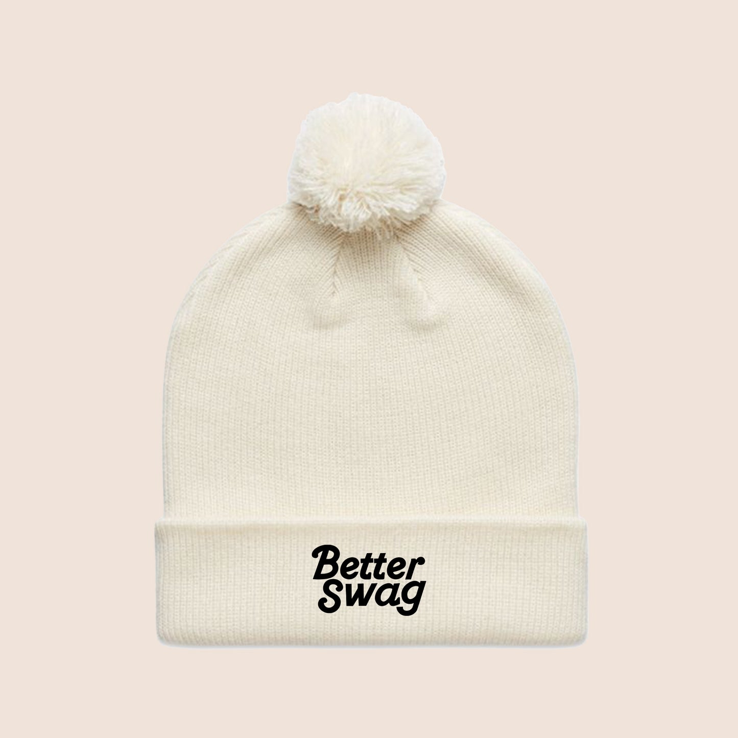 AS COLOUR POM POM BEANIE