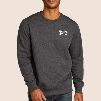 DISTRICT UNISEX RE-FLEECE CREW SWEATSHIRT