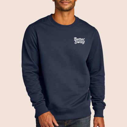 DISTRICT UNISEX RE-FLEECE CREW SWEATSHIRT