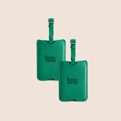 Nappa Leather Luggage Tag (2-Pack)