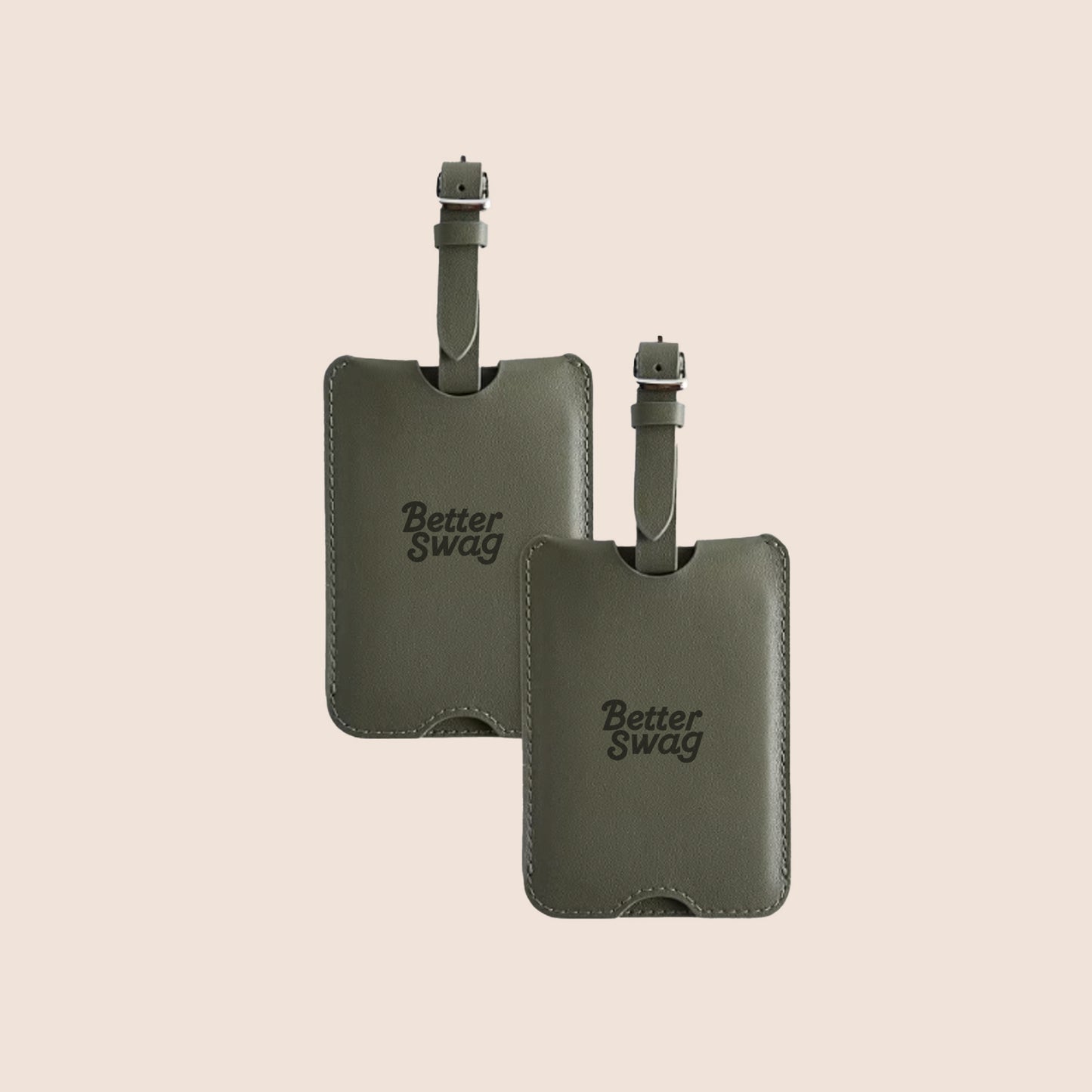 Nappa Leather Luggage Tag (2-Pack)