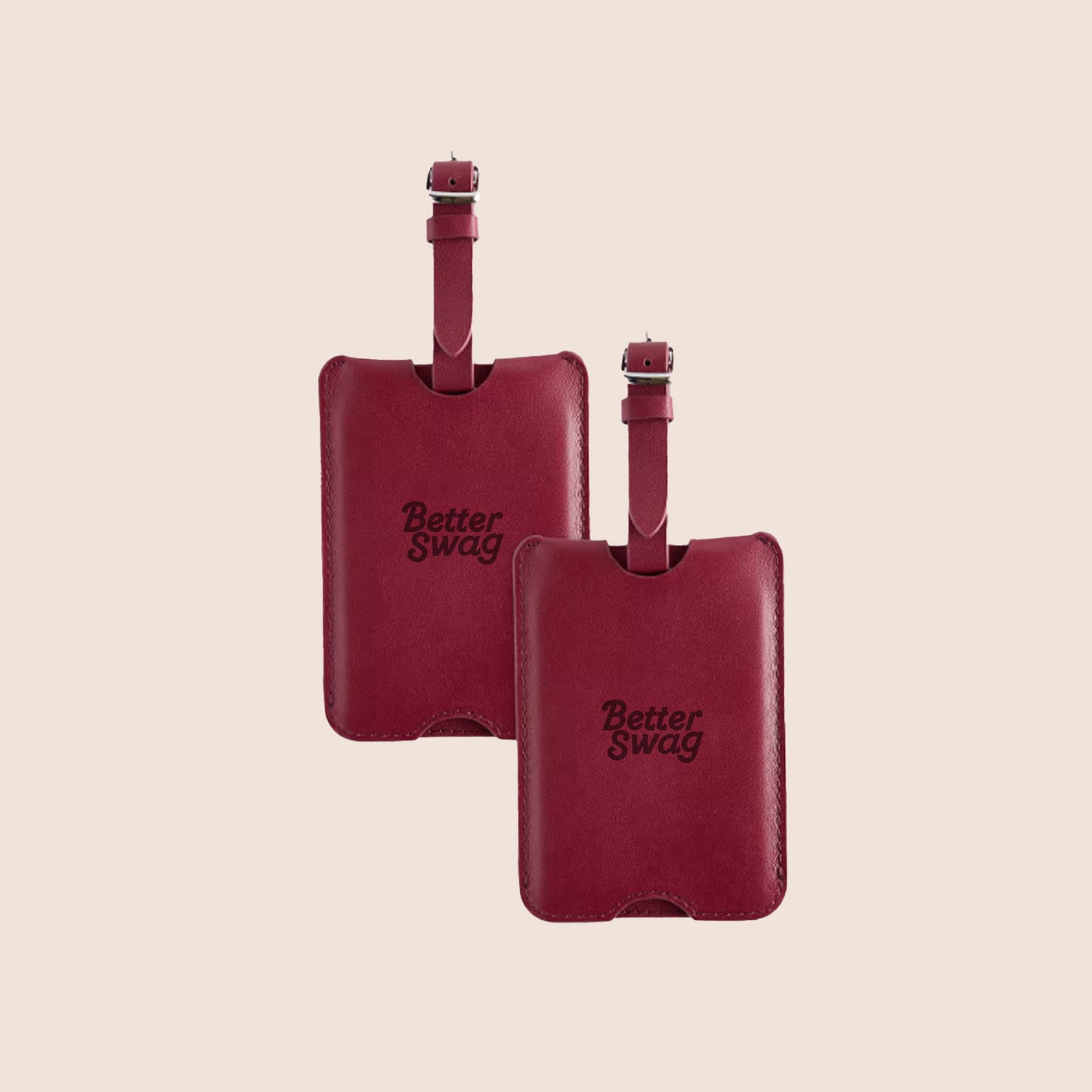 Nappa Leather Luggage Tag (2-Pack)