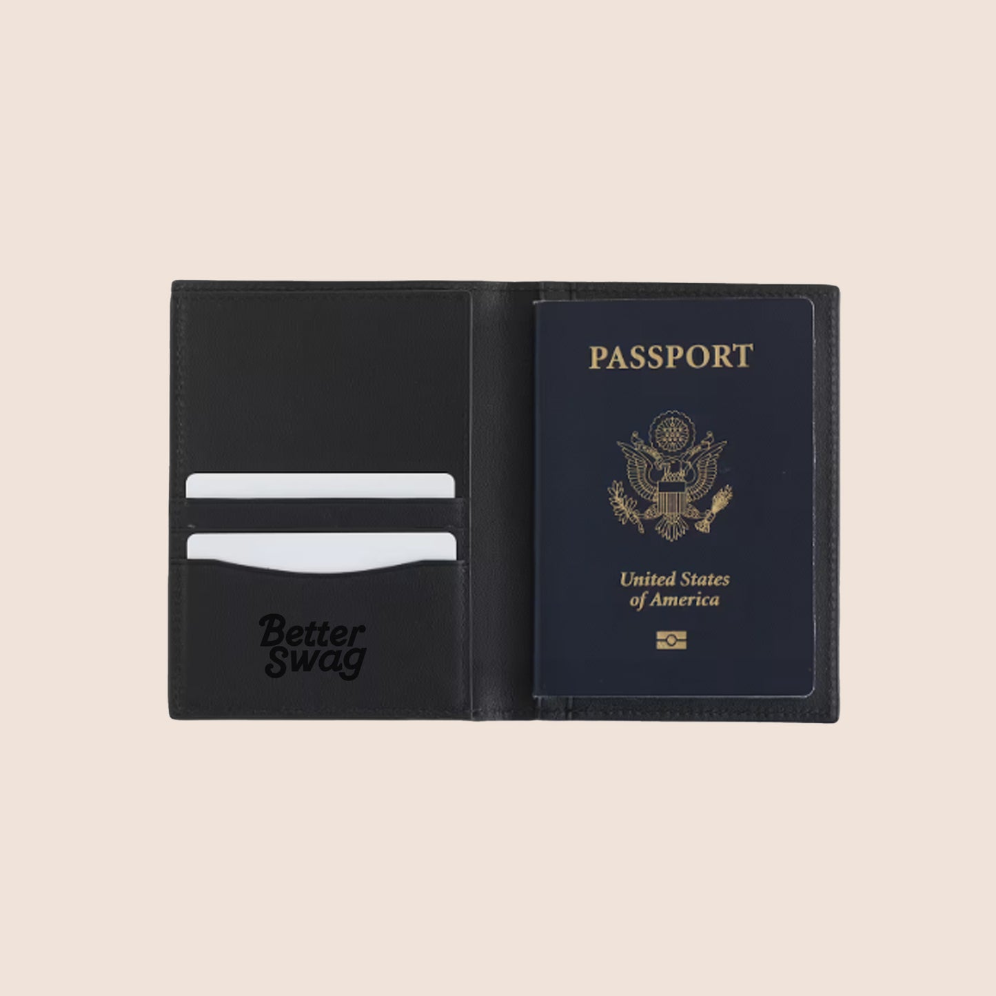 Nappa Leather RFID Blocking Passport Holder