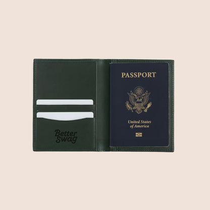 Nappa Leather RFID Blocking Passport Holder