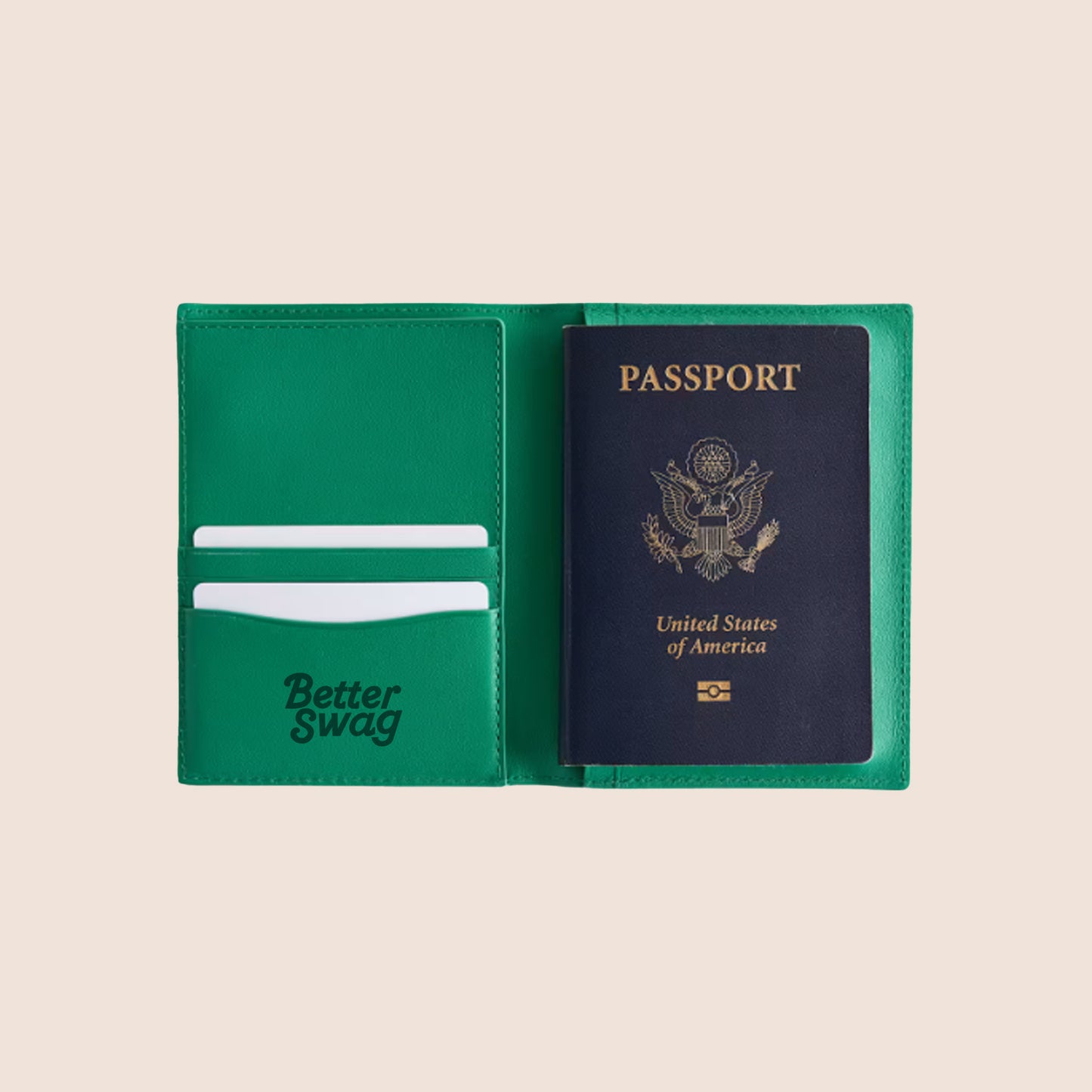 Nappa Leather RFID Blocking Passport Holder