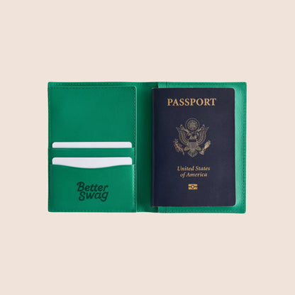 Nappa Leather RFID Blocking Passport Holder