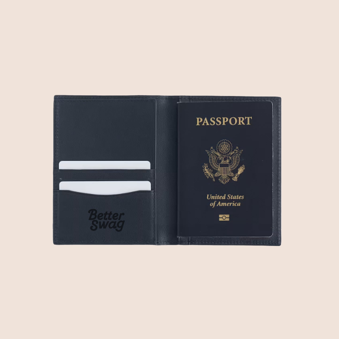 Nappa Leather RFID Blocking Passport Holder