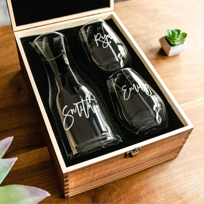 Wine Decanter - The Script