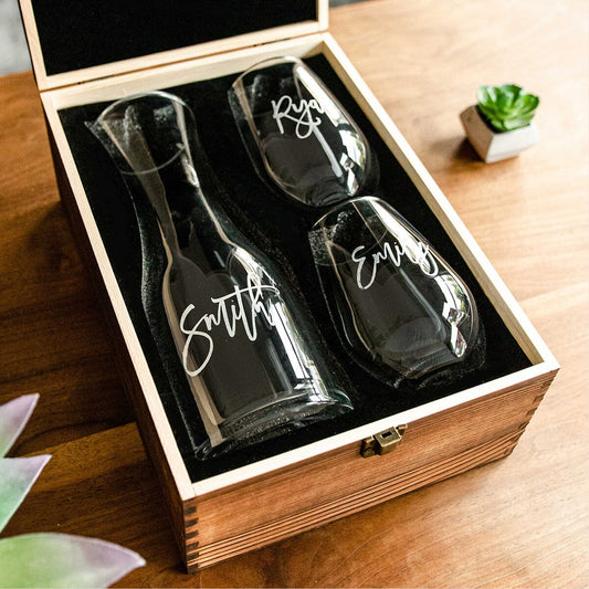 Wine Decanter - The Script