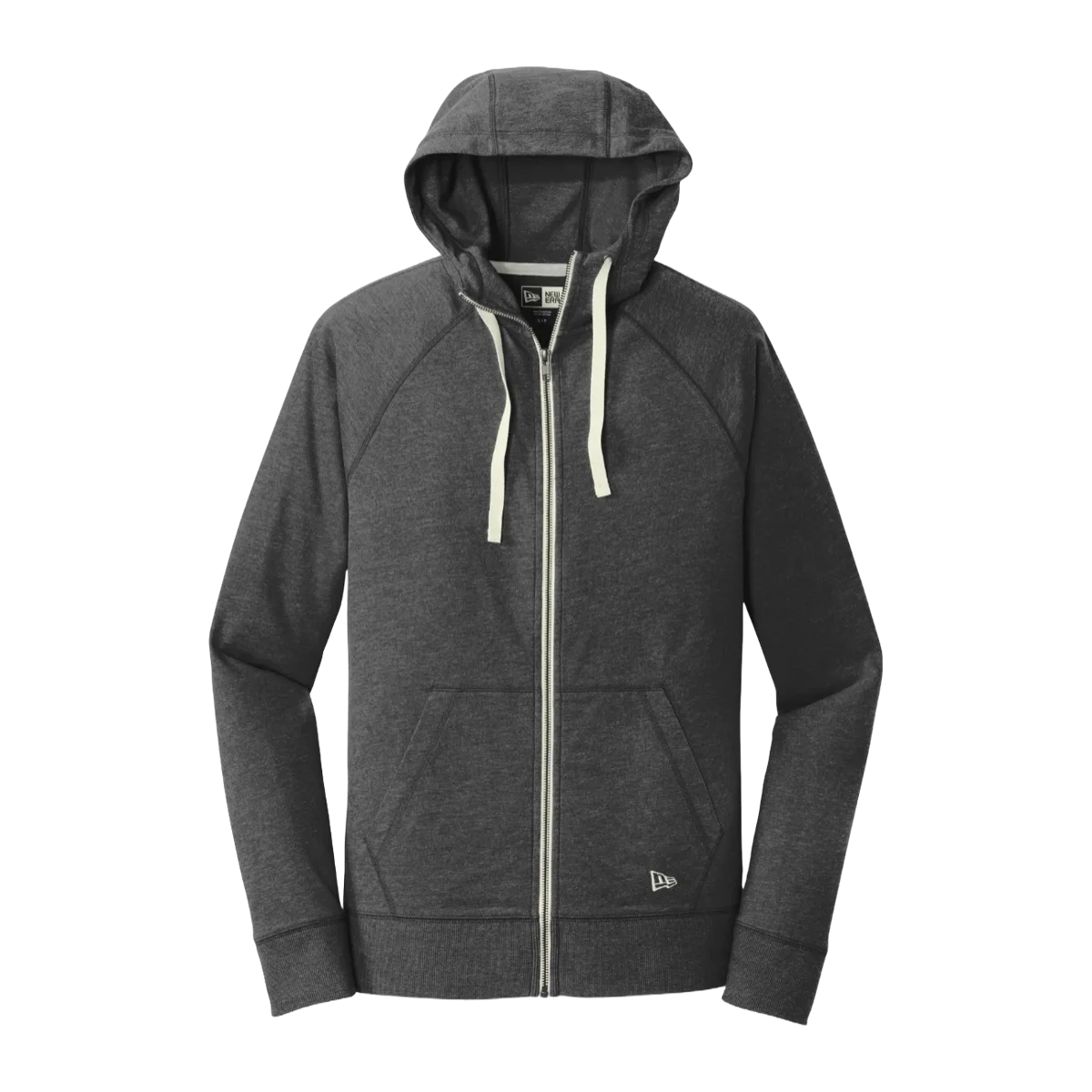 New Era Sueded Cotton Blend Full-Zip Hoodie