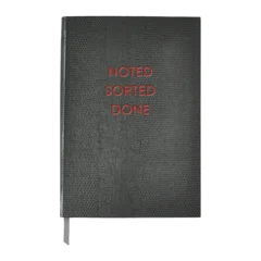 Noted, Sorted, Done Notebook