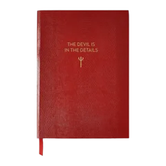 The Devil Is In The Details Notebook