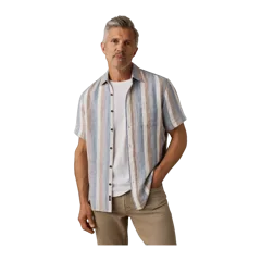 Faherty Short-Sleeve Palma Linen Shirt
