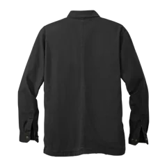 Carhartt Rugged Flex Fleece-Lined Shirt Jac in Black, back