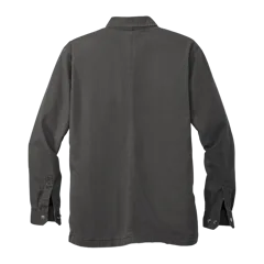 Carhartt Rugged Flex Fleece-Lined Shirt Jac in Shadow Grey, back