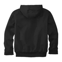 Carhartt Washed Duck Active Jac in Black, back