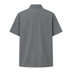 Richardson Barrage Wind Shirt in Charcoal, back