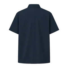 Richardson Barrage Wind Shirt in Navy, back