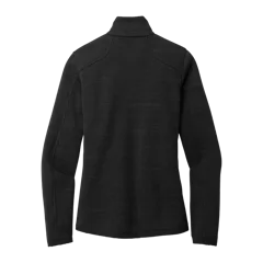 Eddie Bauer Ladies Sweater Fleece Full-Zip in Black, back