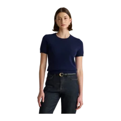 Mongolian Cashmere Tee True Navy