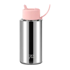 Frank Green Chrome Ceramic Reusable Bottle