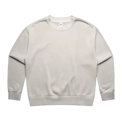 AS Colour Wo's Relax Faded Crew in Faded Bone, front
