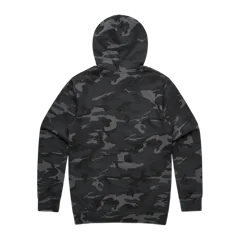 AS Colour Stencil Camo Hood in Black Camo, back