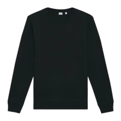 Stanley/Stella Unisex Roller Crewneck Sweatshirt in Black, front