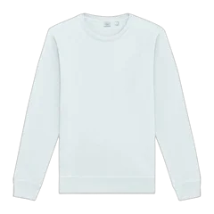 Stanley/Stella Unisex Roller Crewneck Sweatshirt in Blue Ice, front