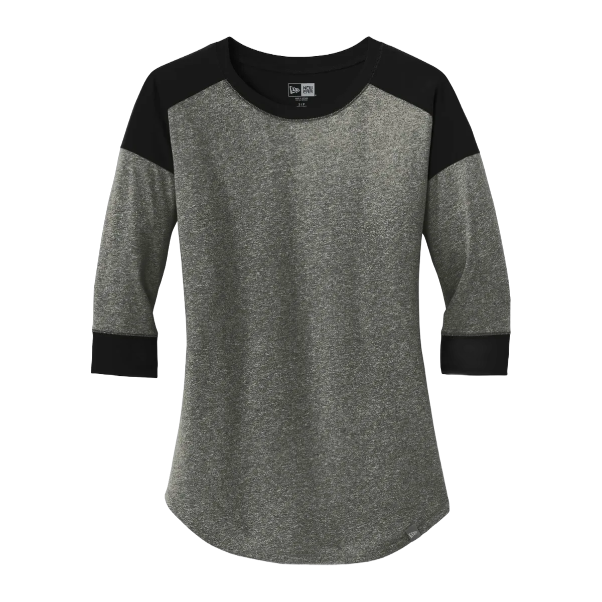 New Era Ladies Heritage Blend 3/4-Sleeve Baseball Raglan Tee
