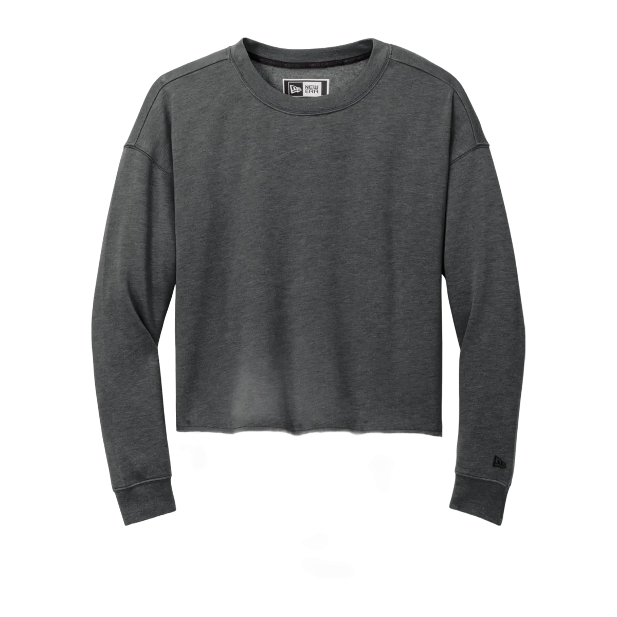 New Era Ladies Tri-Blend Fleece Crop Crew