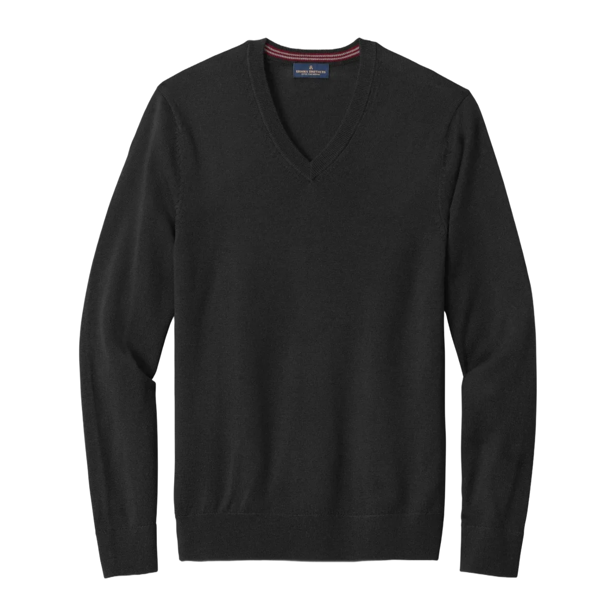 Brooks Brothers Washable Merino V-Neck Sweater