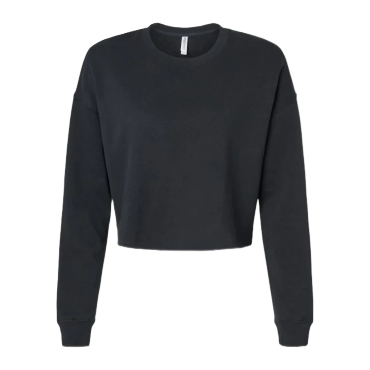 Independent Trading Co Women's Lightweight Cropped Crew Pullover