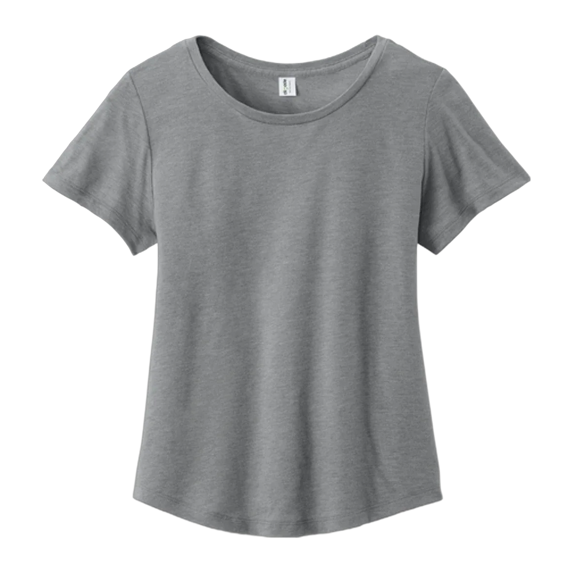 Allmade Women's Relaxed Tri-Blend Scoop Neck Tee
