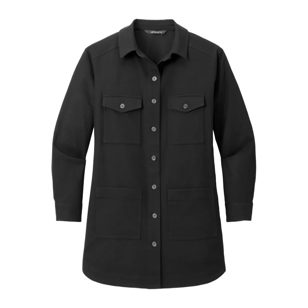 Mercer+Mettle Women's Long Sleeve Twill Overshirt