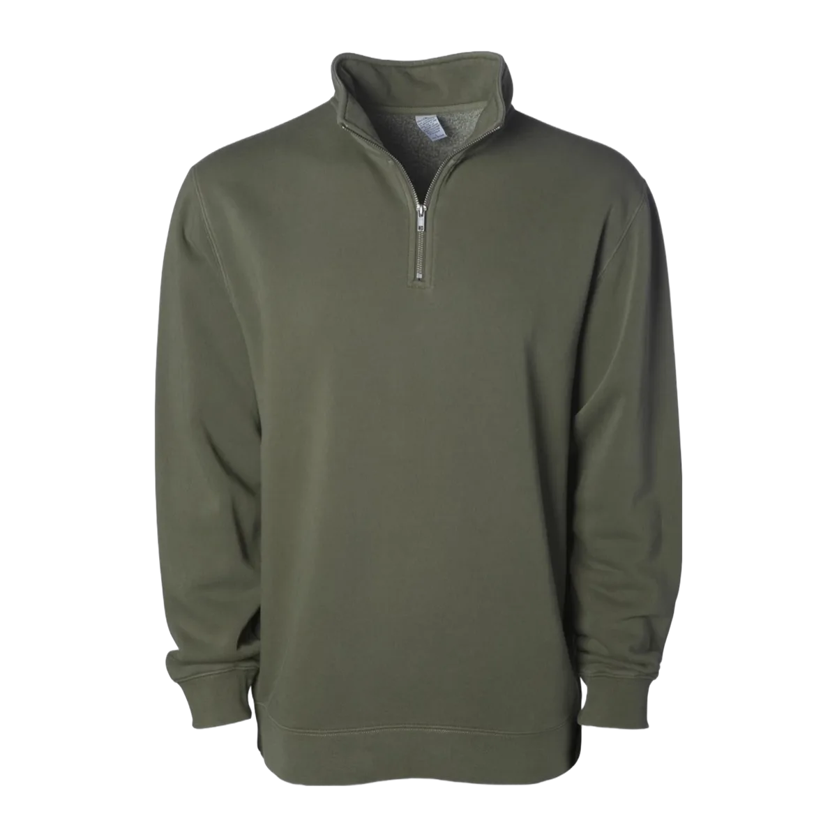 Independent Trading Co. Unisex Pigment-Dyed Quarter-Zip Pullover